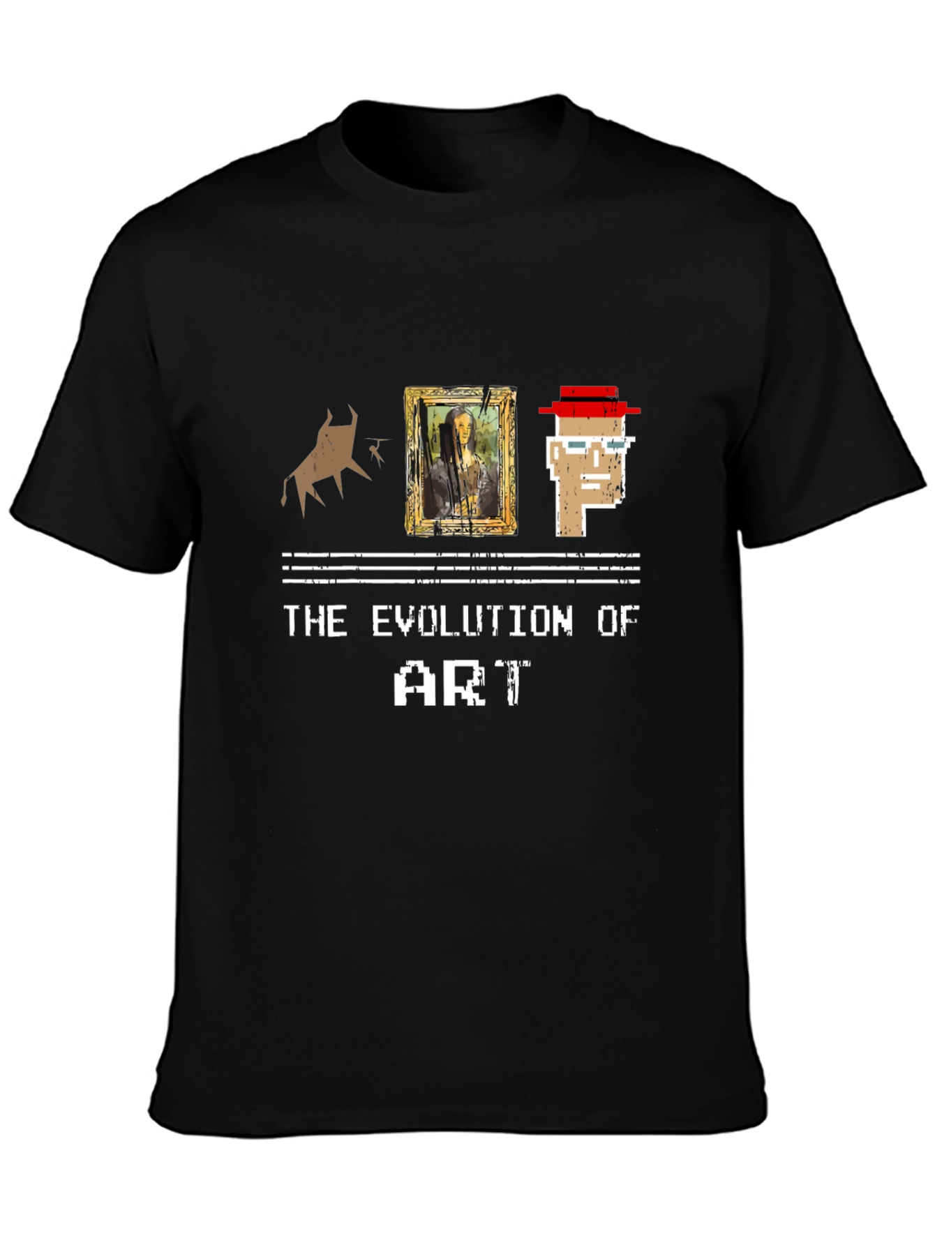 Evolution of Art Graphic Tee