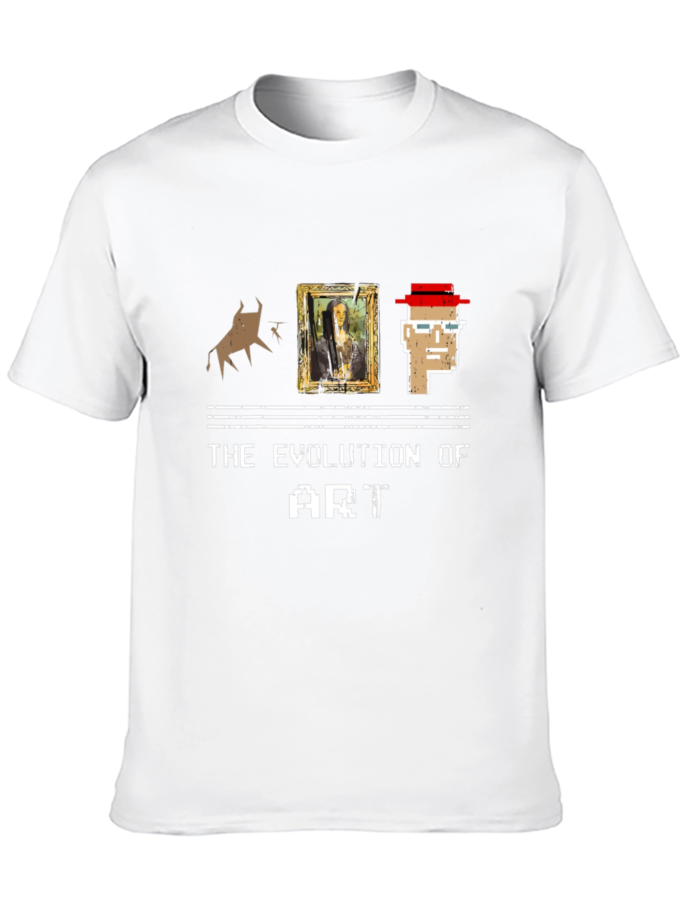 Evolution of Art Graphic Tee