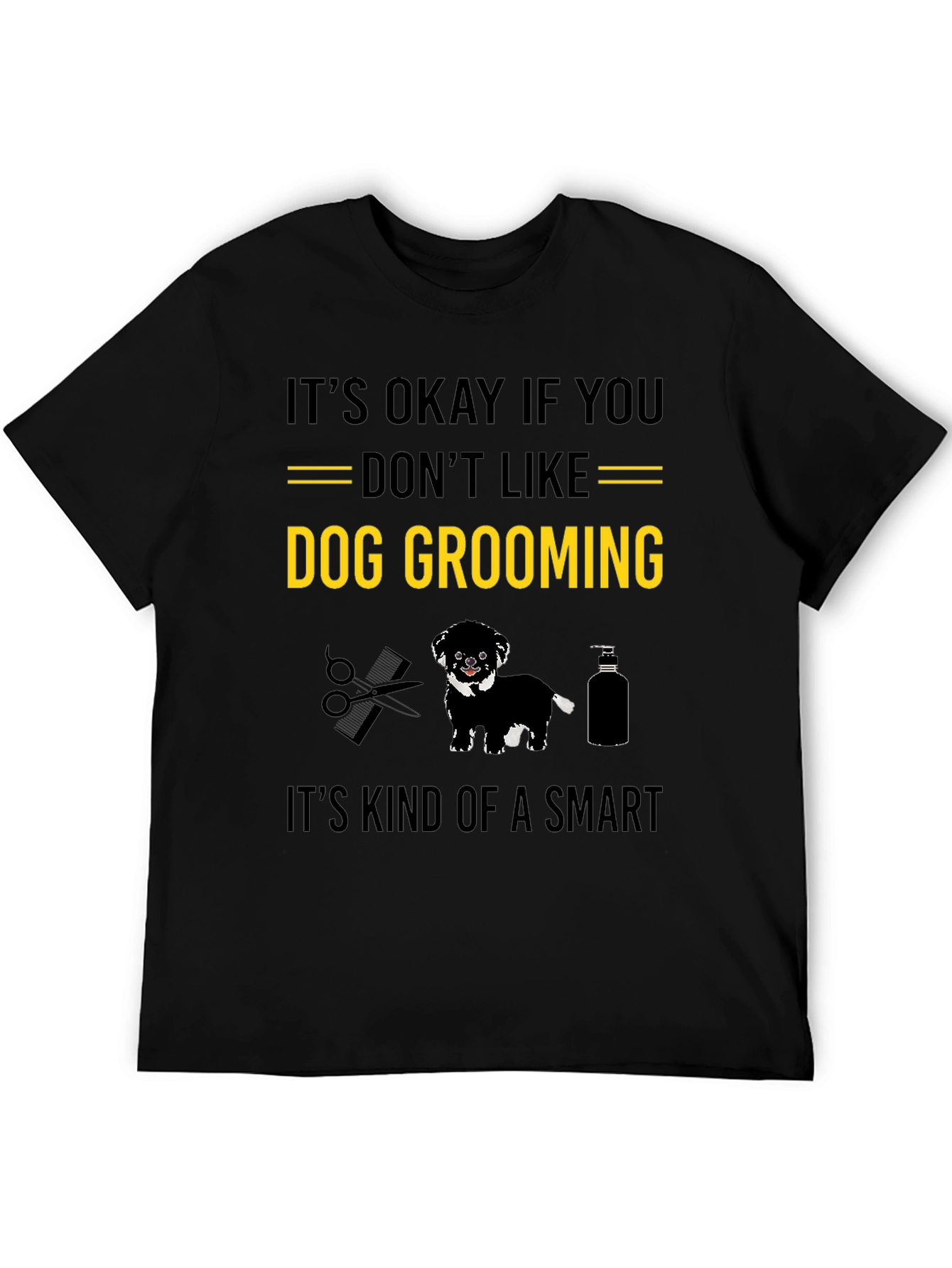 Dog Grooming Graphic Tee - Funny Gift