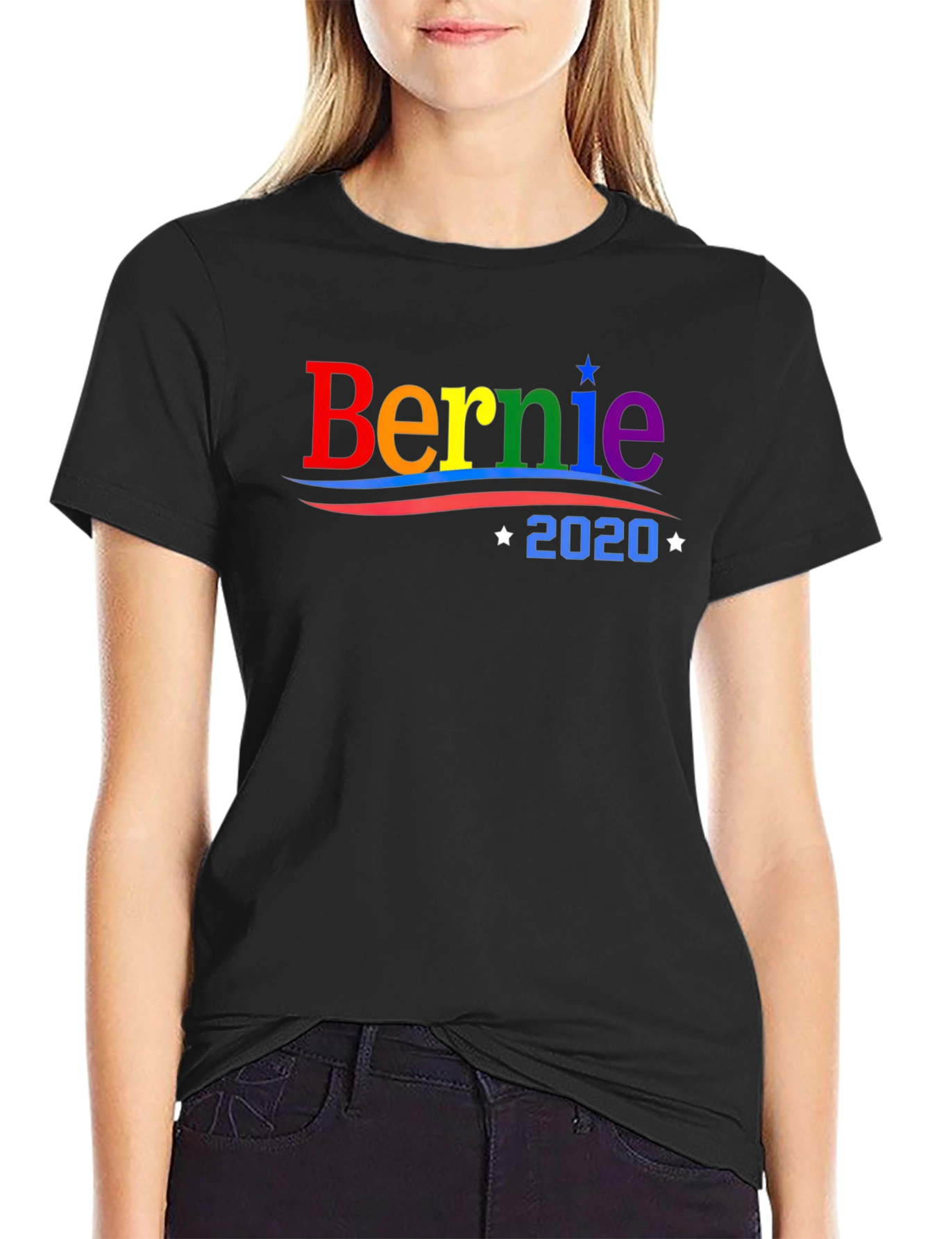 Bernie 2020 Rainbow T-Shirt