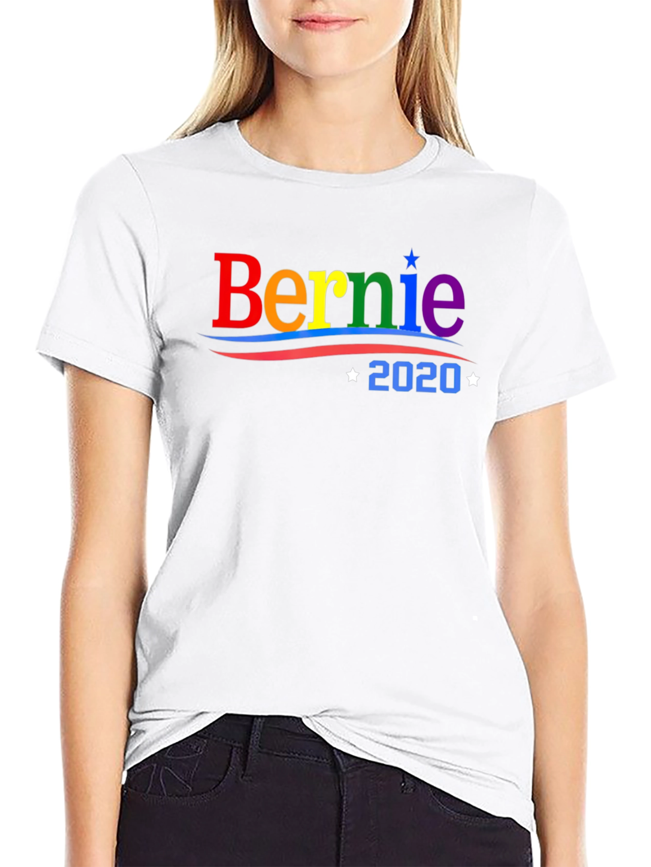 Bernie 2020 Rainbow T-Shirt