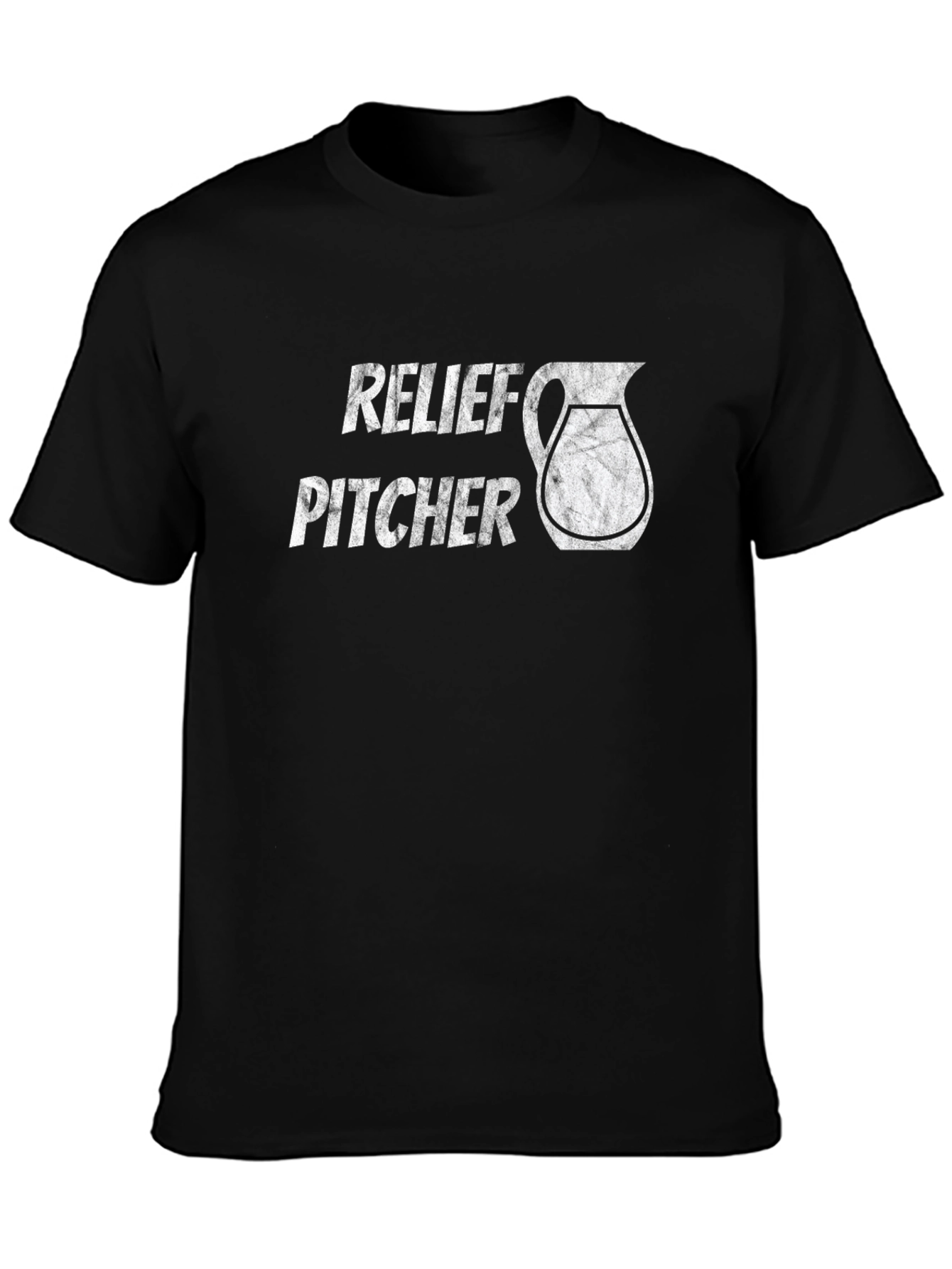 Relief Pitcher Graphic Tee - Baseball Humor