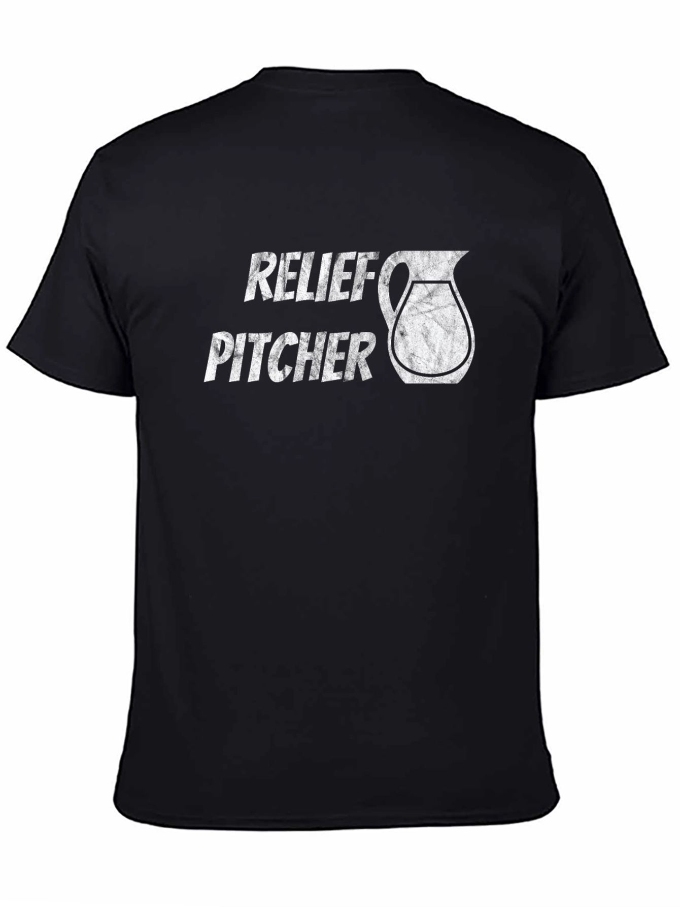 Relief Pitcher Graphic Tee - Baseball Humor