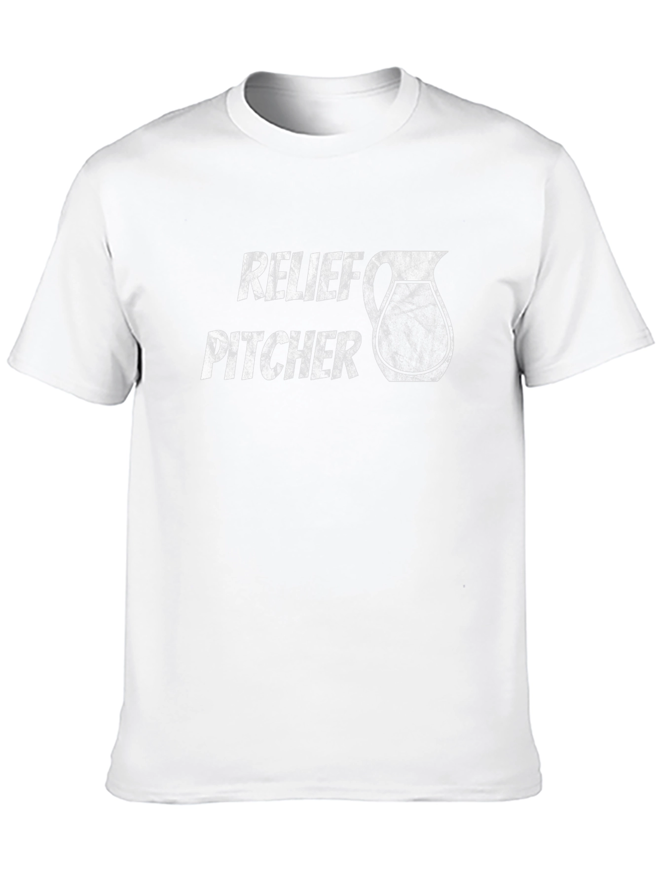 Relief Pitcher Graphic Tee - Baseball Humor