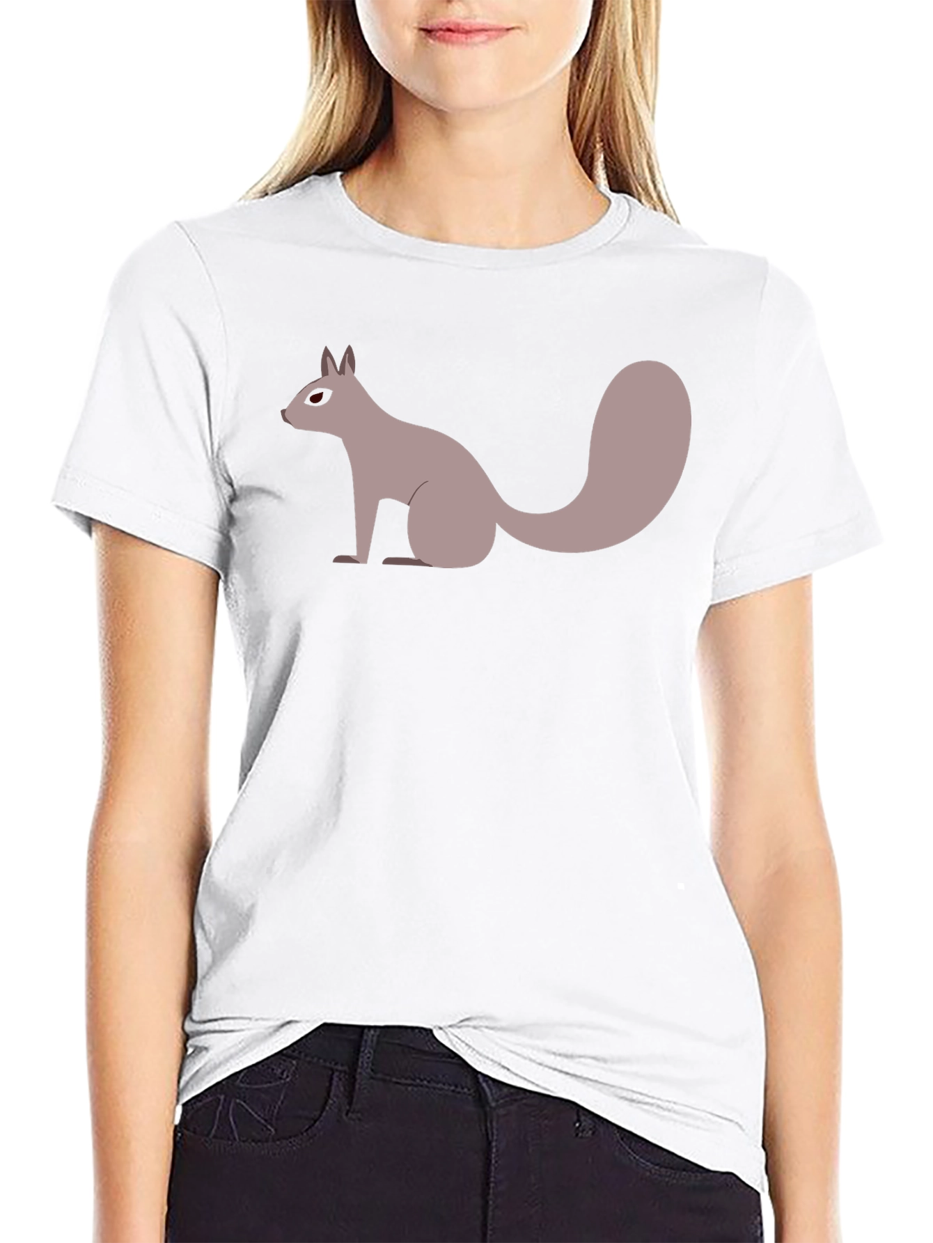 Squirrel Graphic T-Shirt - Unique Animal Design