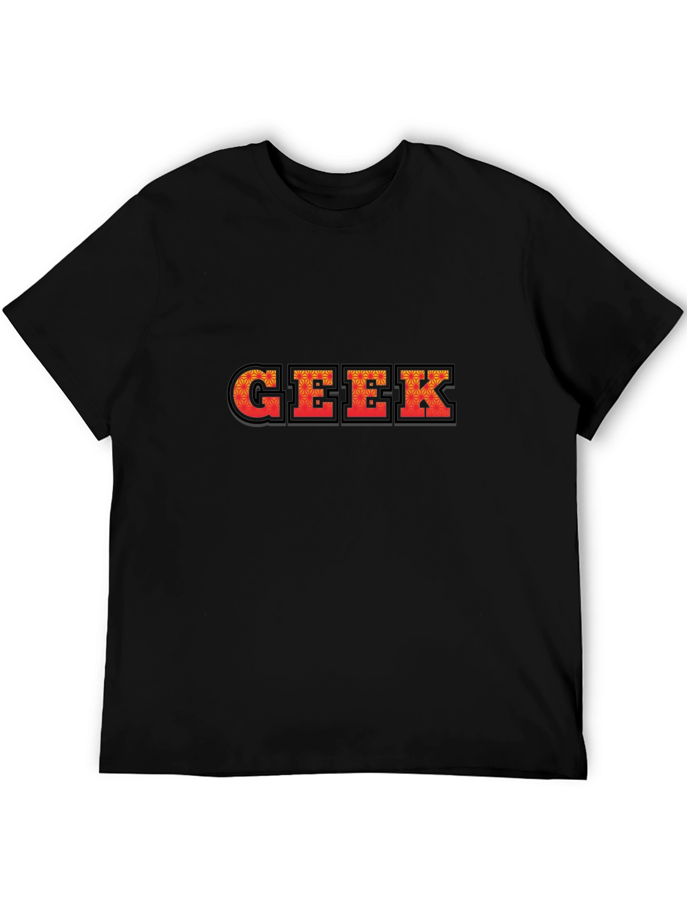 Geek Graphic Black T-Shirt