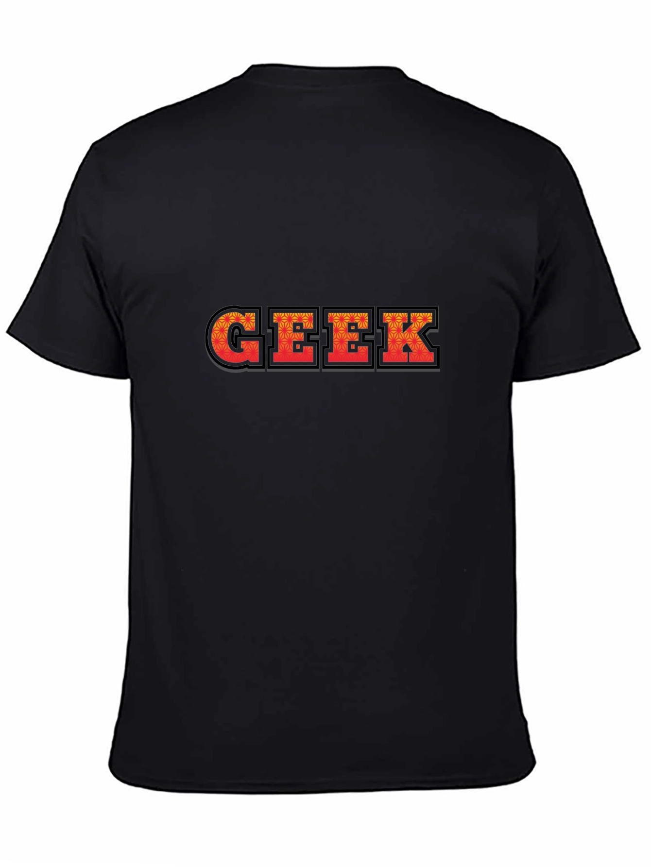 Geek Graphic Black T-Shirt