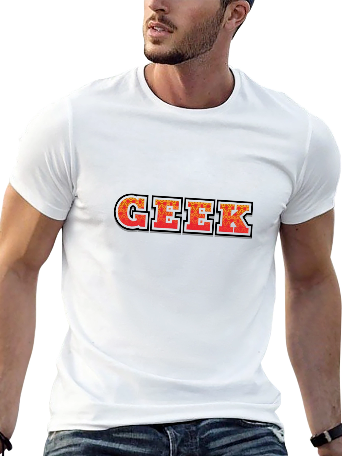 Geek Graphic Black T-Shirt