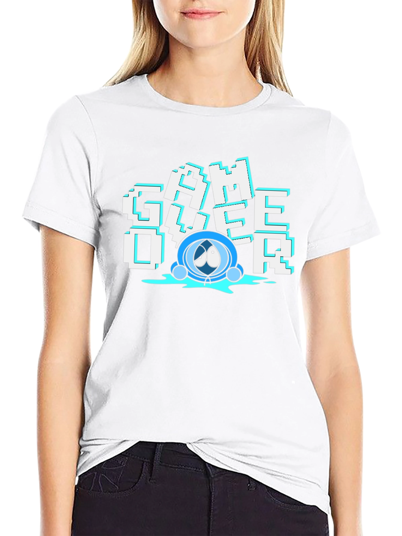 Game Over T-Shirt - Pixelated Design Soft Cotton