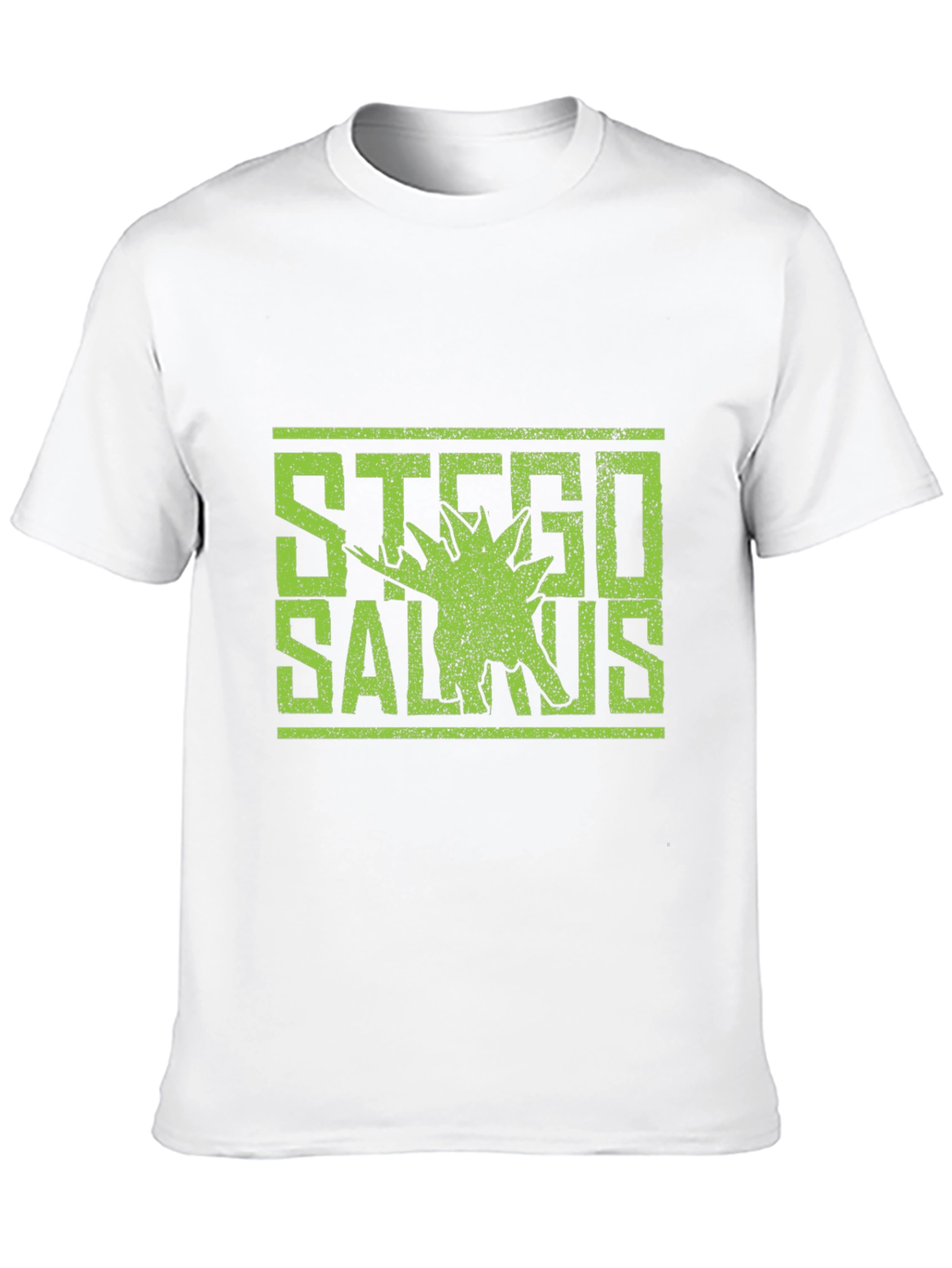 Stegosaurus Graphic Tee - Dinosaur Lovers T-Shirt