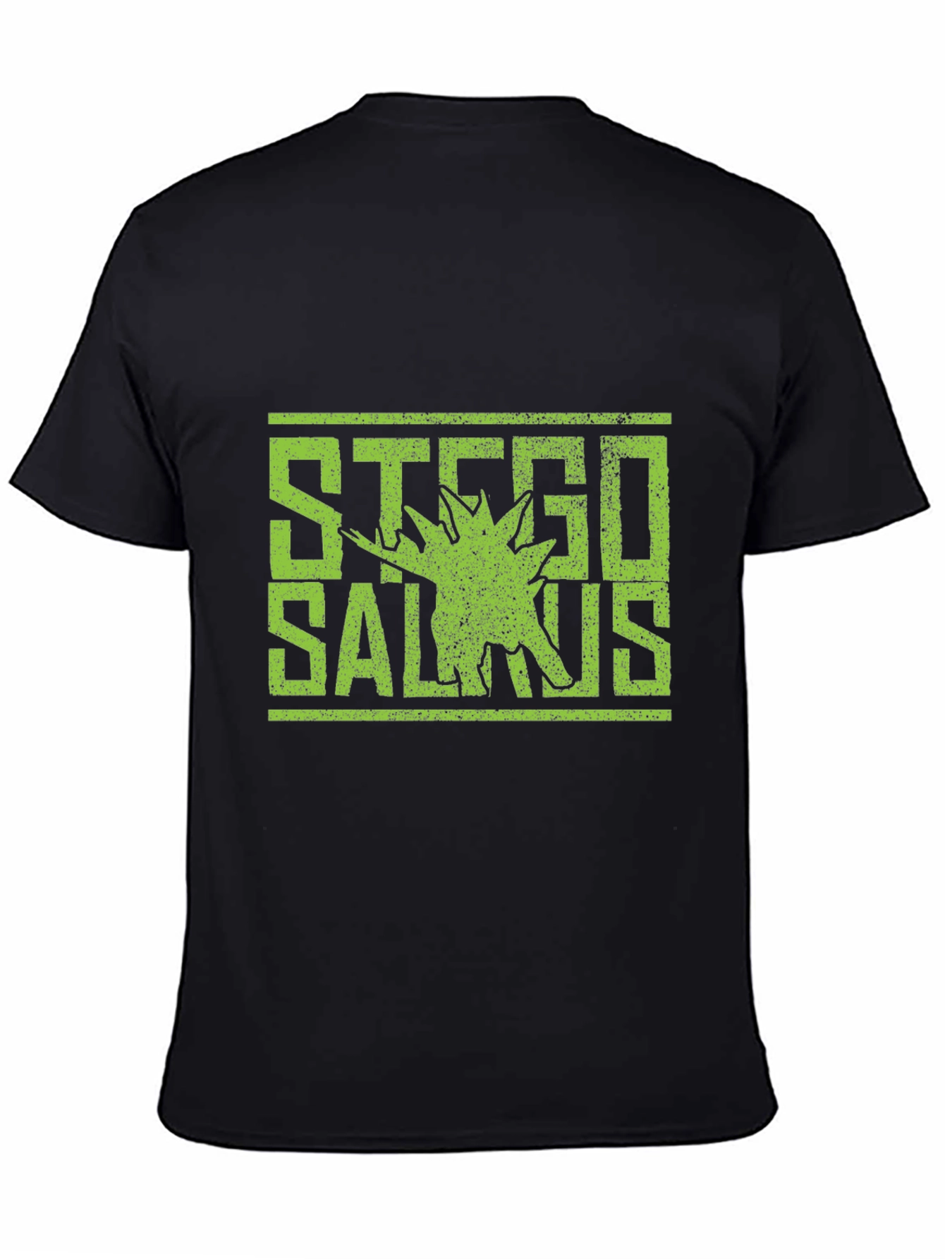 Stegosaurus Graphic Tee - Dinosaur Lovers T-Shirt
