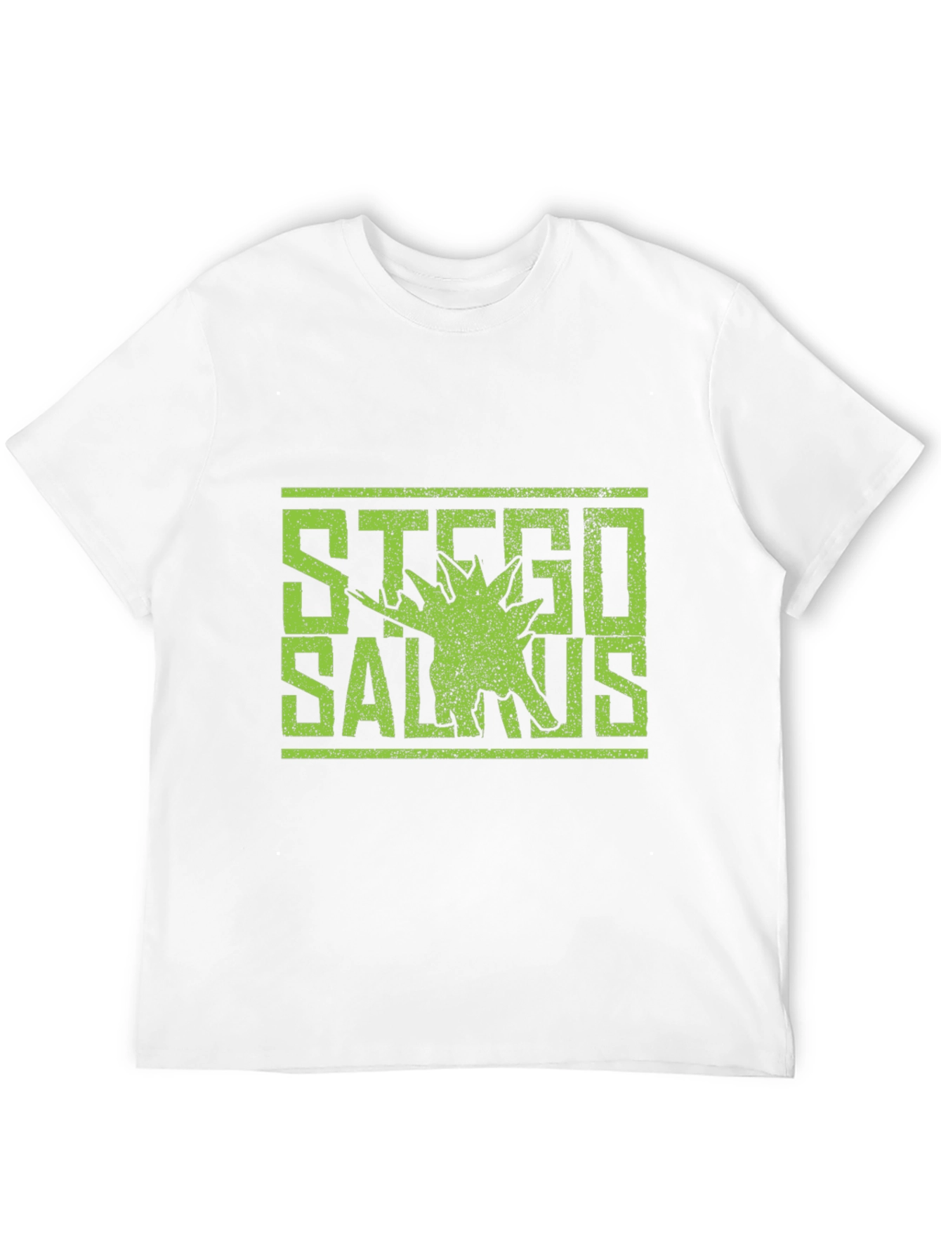 Stegosaurus Graphic Tee - Dinosaur Lovers T-Shirt