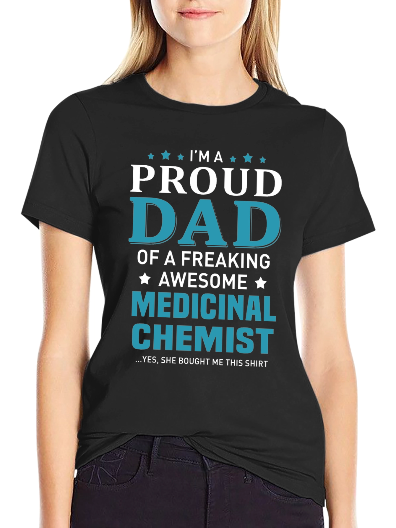 Proud Dad Medicinal Chemist Graphic Tee