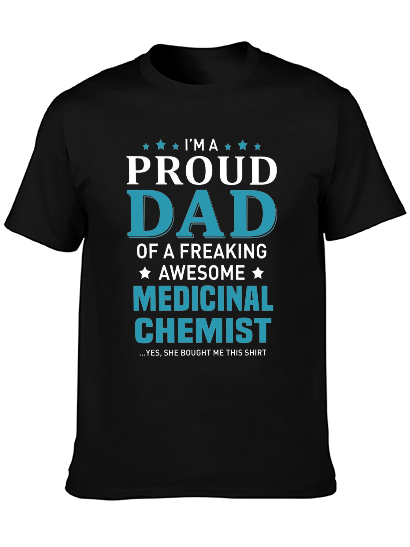 Proud Dad Medicinal Chemist Graphic Tee