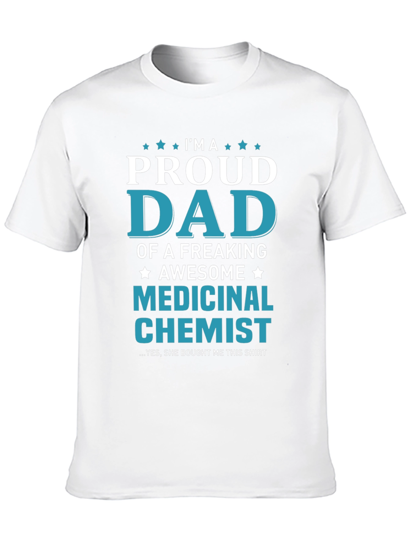 Proud Dad Medicinal Chemist Graphic Tee