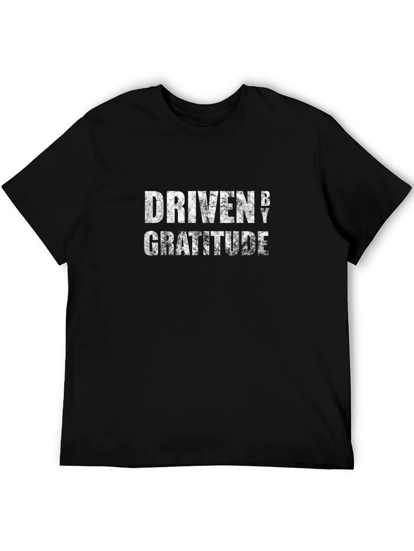 Driven by Gratitude Black T-Shirt