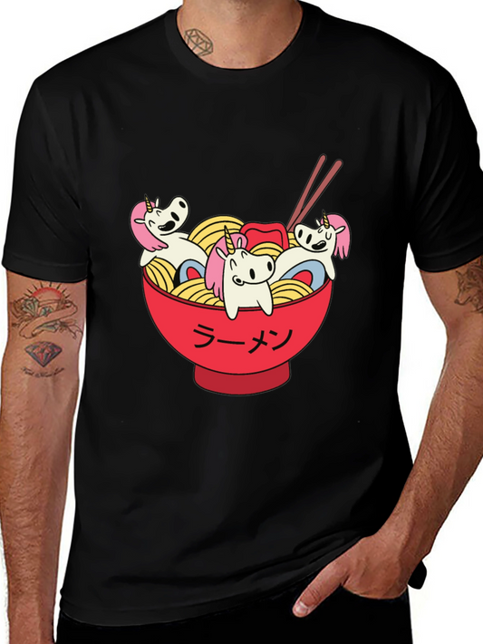 Unicorn Ramen T-Shirt - Cute Kawaii Tee