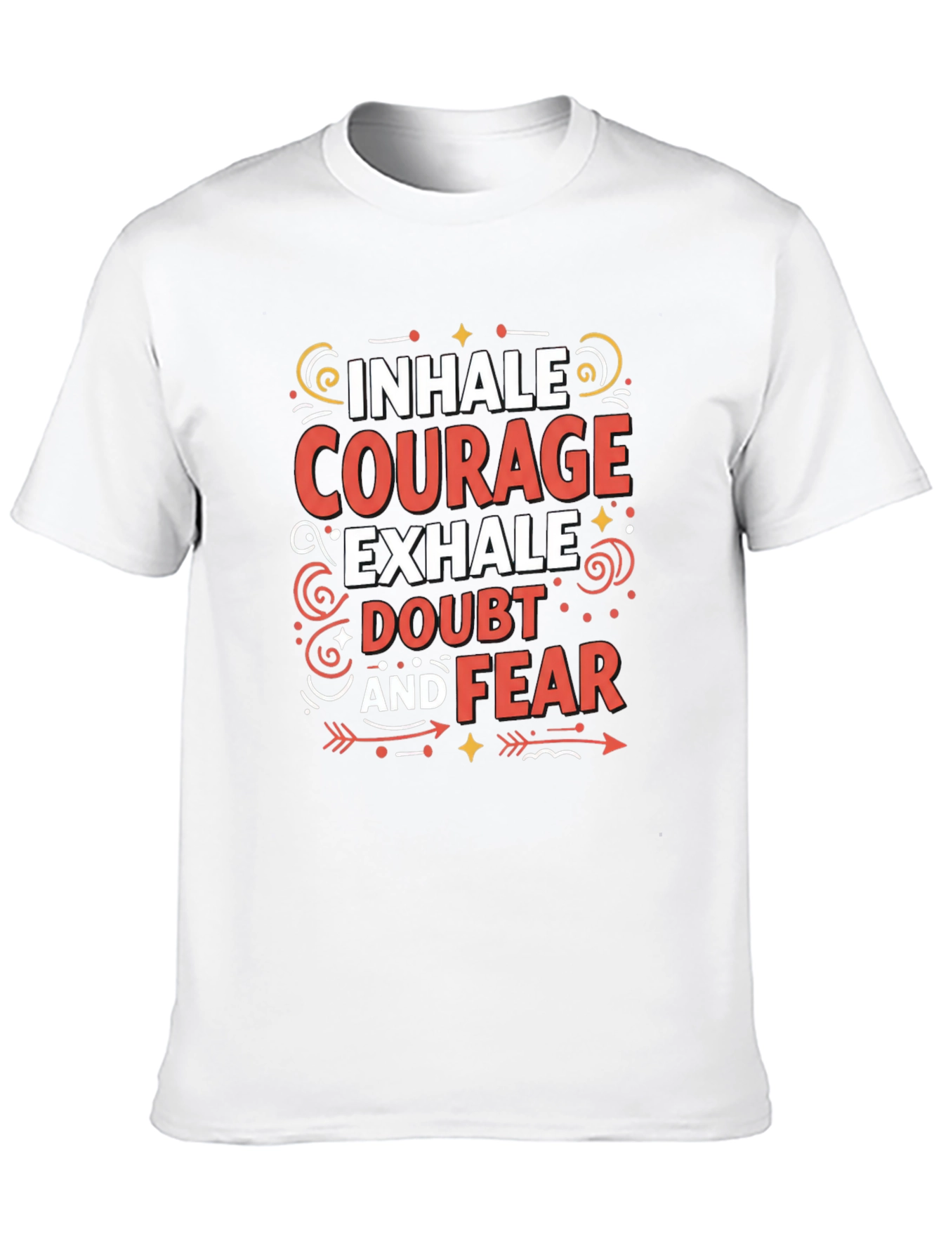 Inhale Courage Graphic T-Shirt