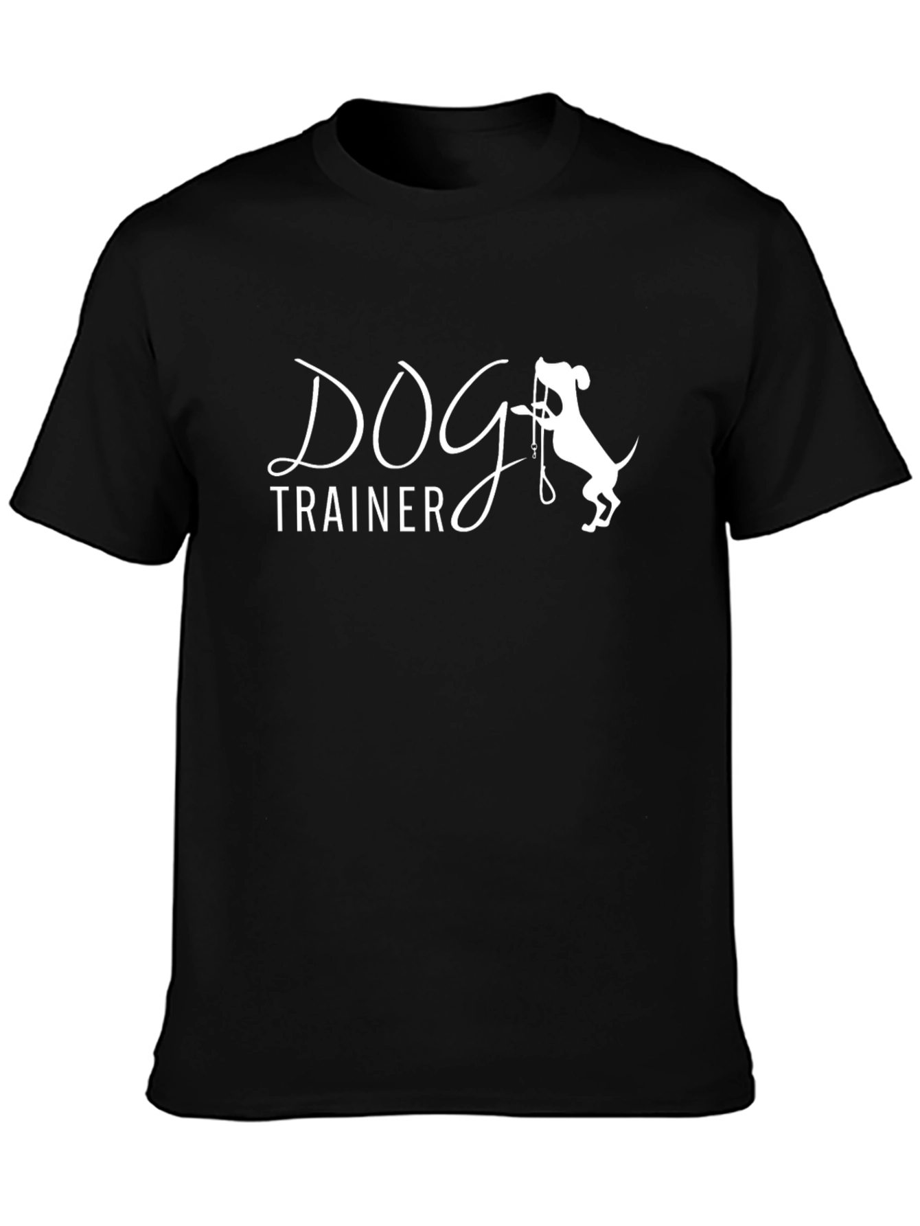 Dog Trainer T-Shirt - Unisex Black Tee
