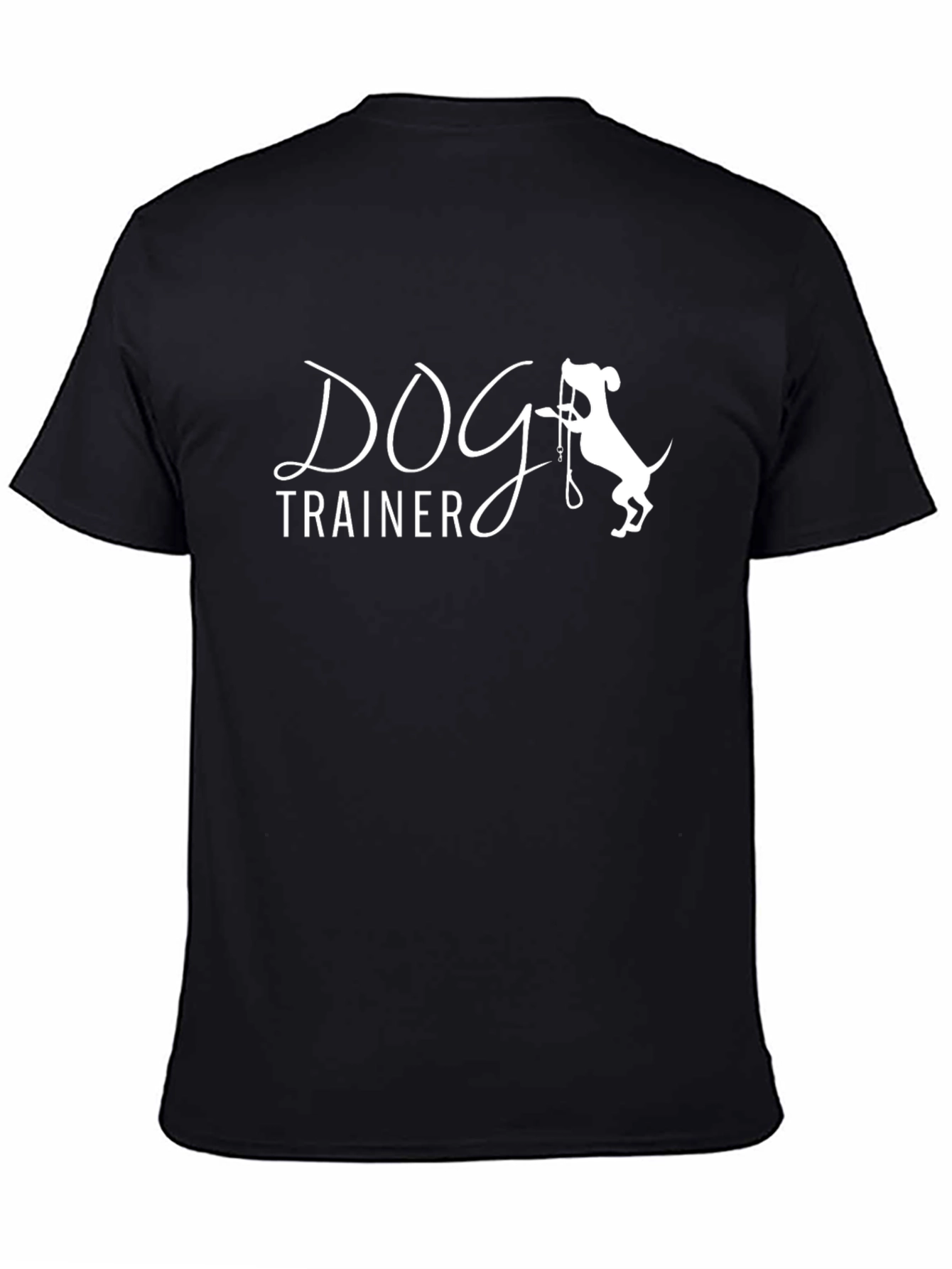 Dog Trainer T-Shirt - Unisex Black Tee