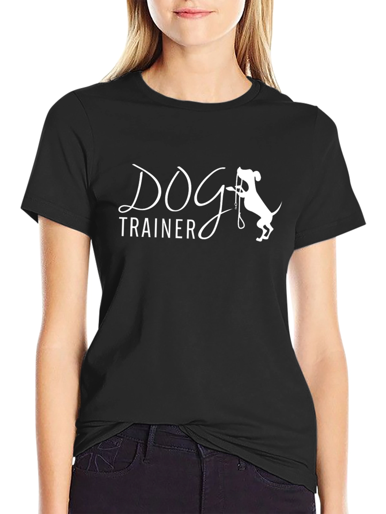 Dog Trainer T-Shirt - Unisex Black Tee