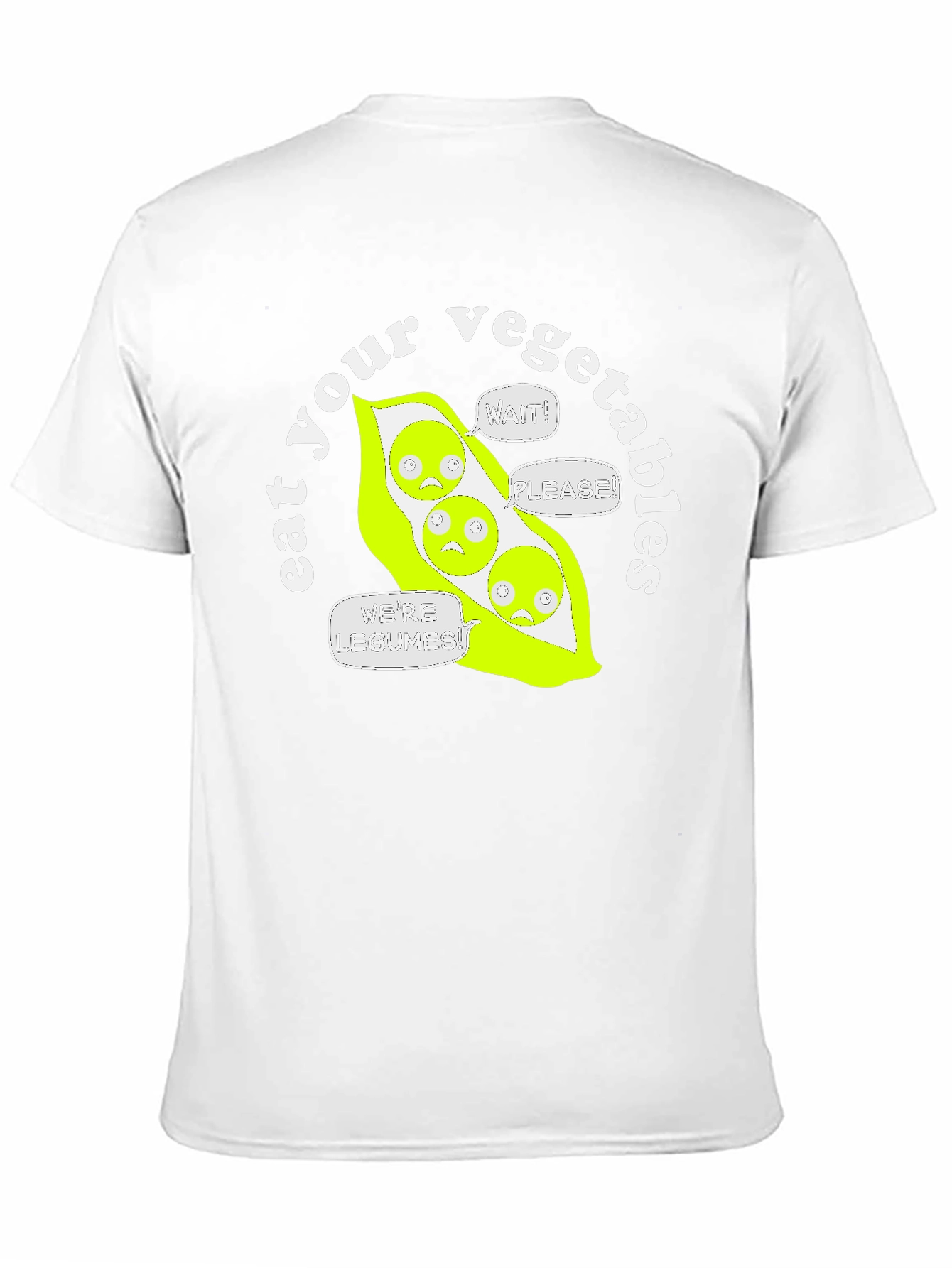 Eat Your Vegetables Funny Graphic T-Shirt