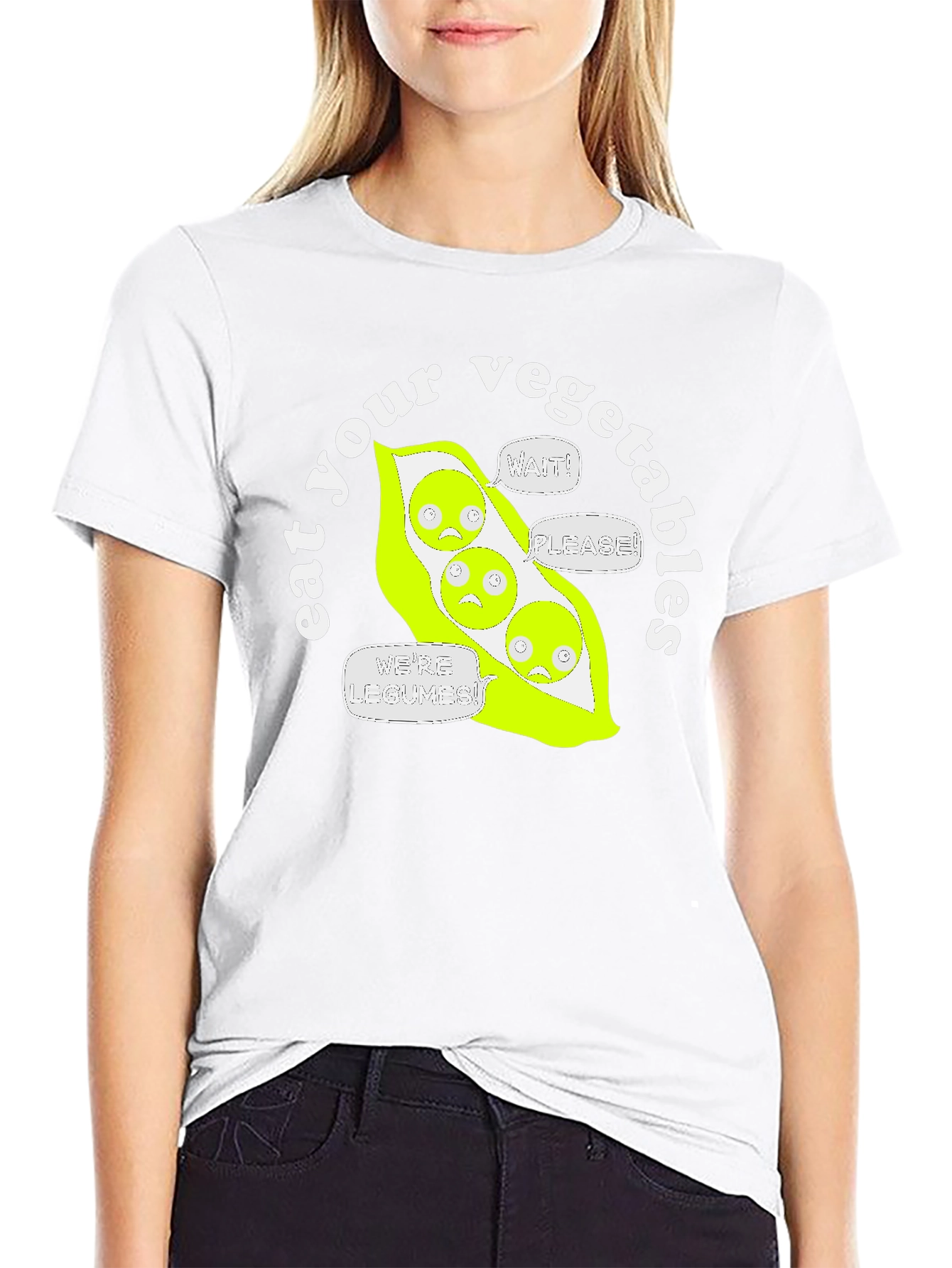Eat Your Vegetables Funny Graphic T-Shirt