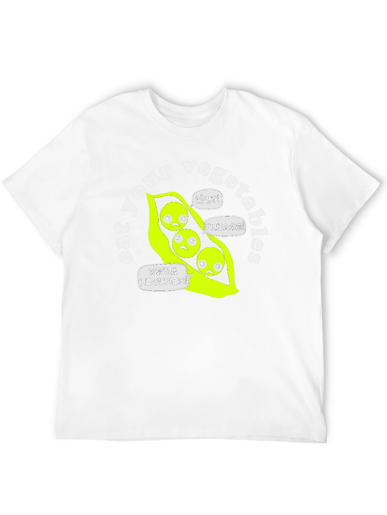 Eat Your Vegetables Funny Graphic T-Shirt