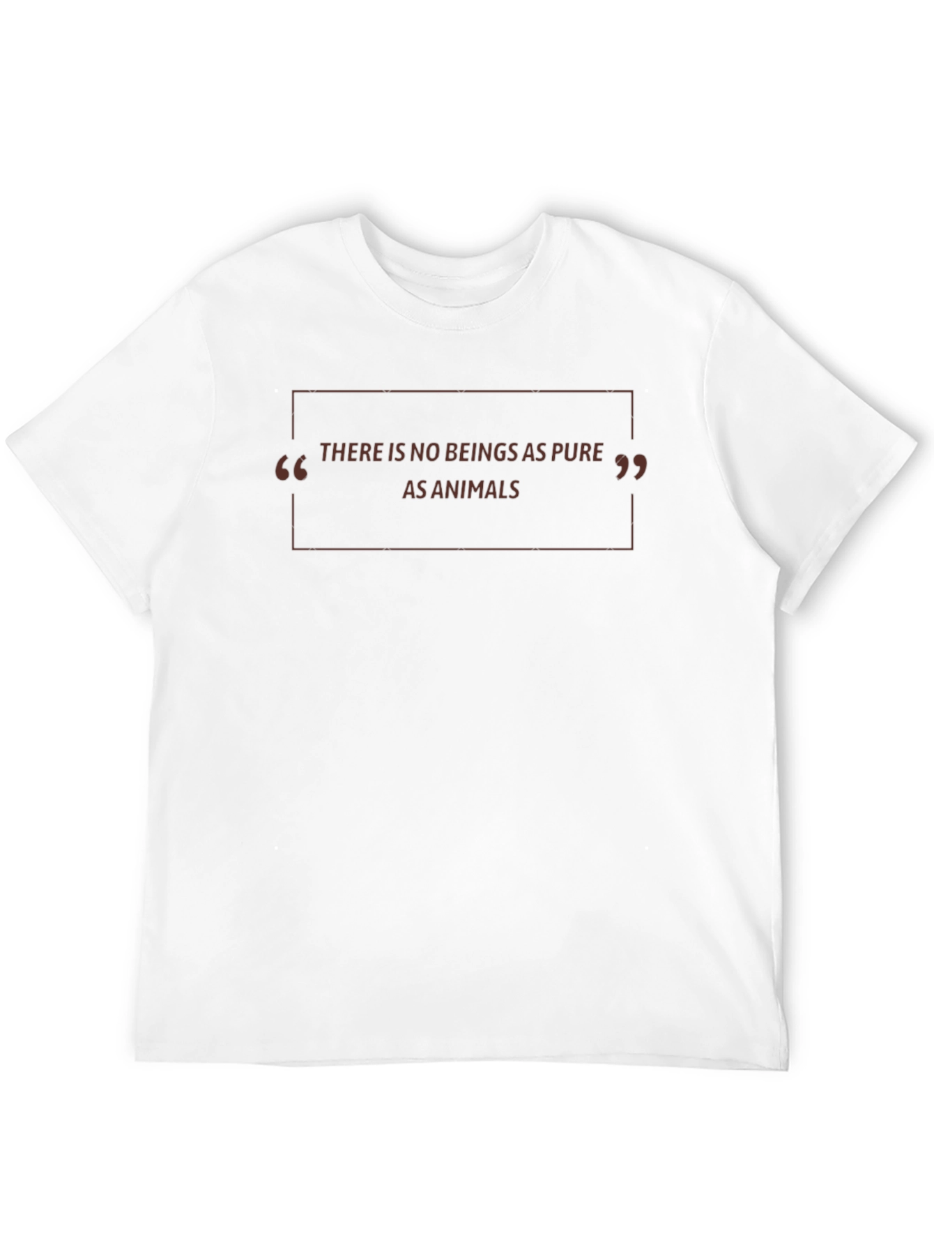 Pure Animal Love Black Graphic Tee