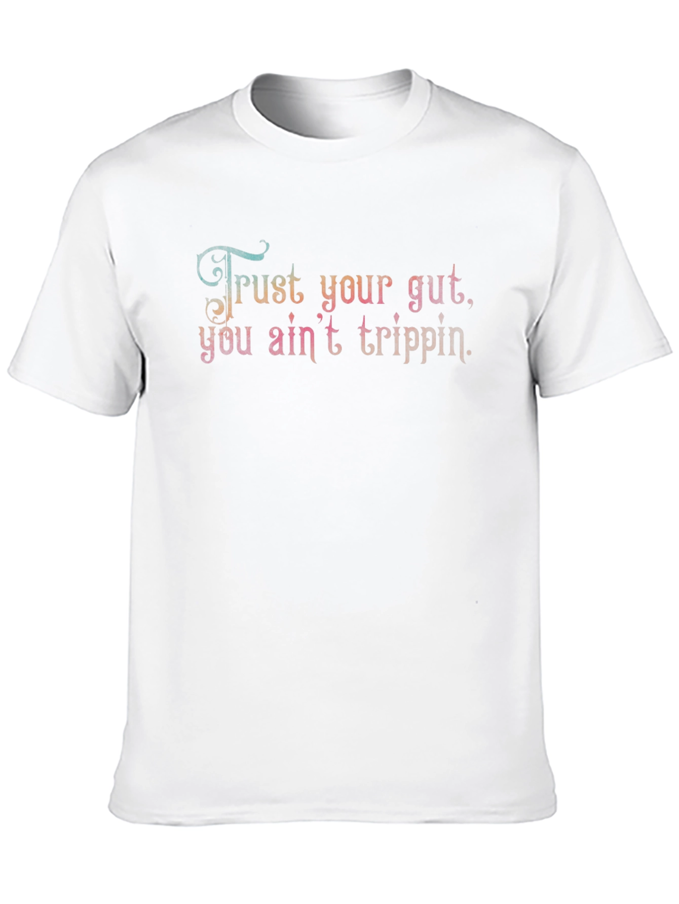 Trust Your Gut Black T-Shirt