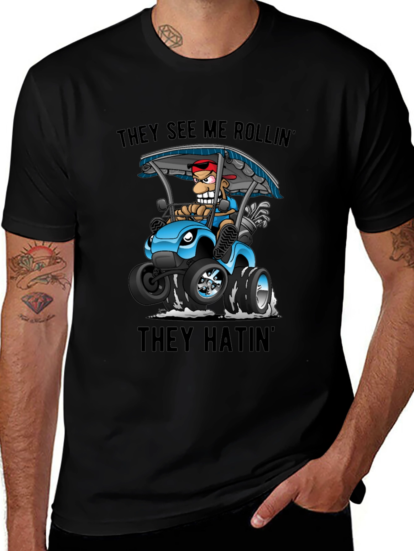 They See Me Rollin Graphic Tee