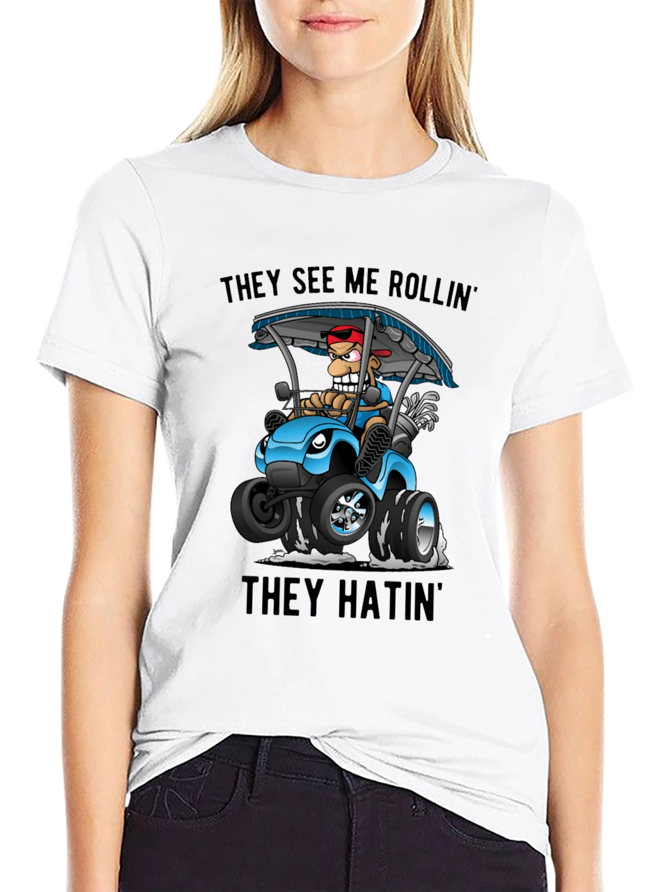 They See Me Rollin Graphic Tee