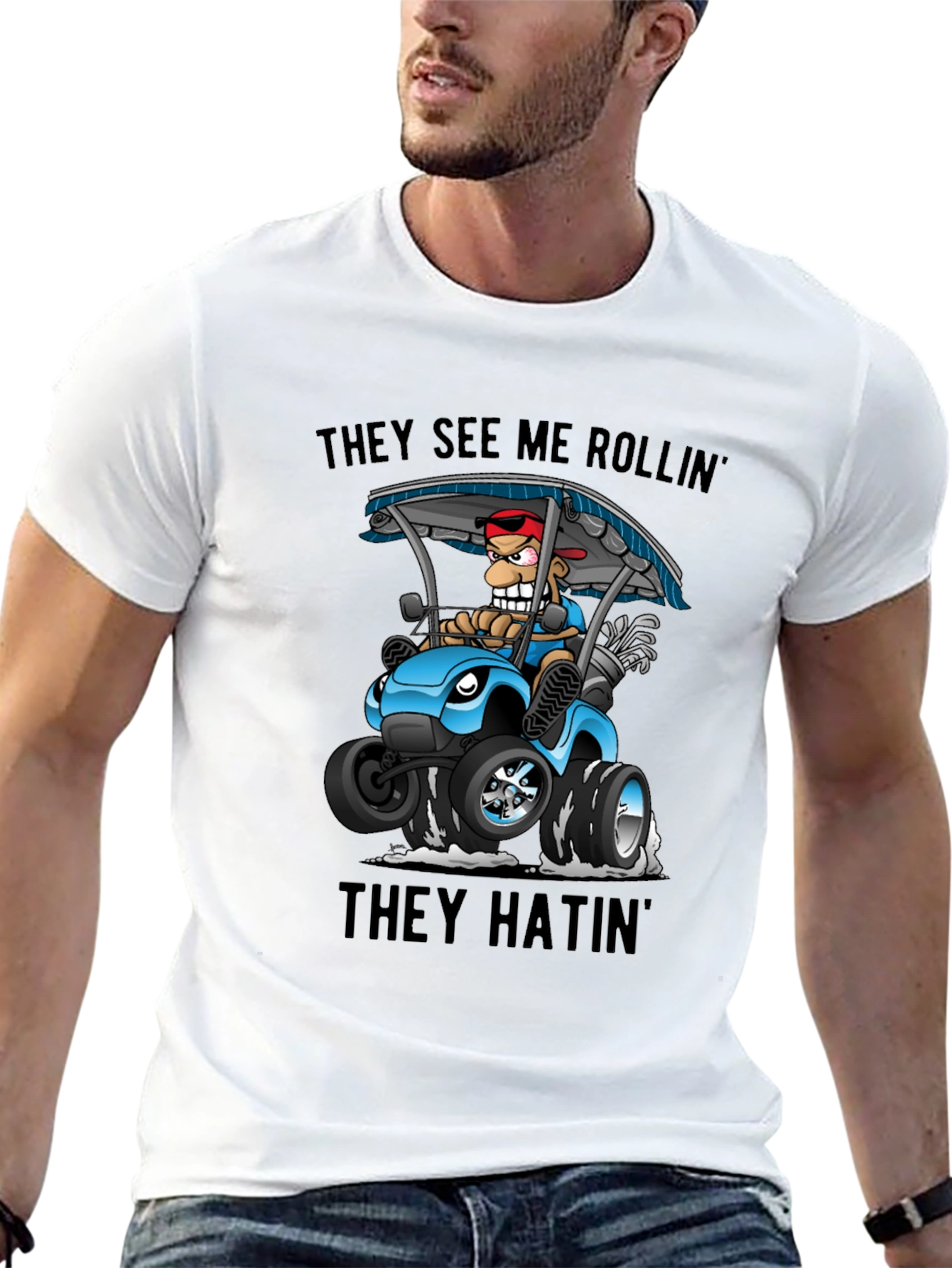 They See Me Rollin Graphic Tee