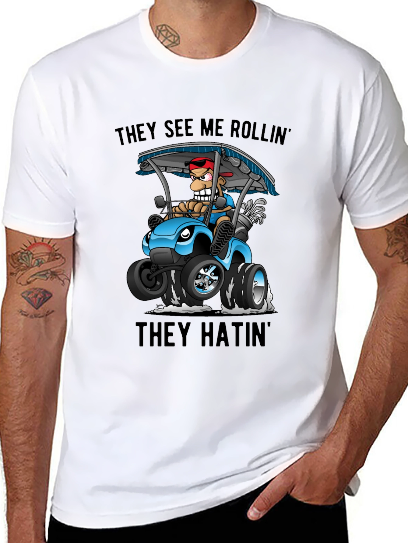 They See Me Rollin Graphic Tee