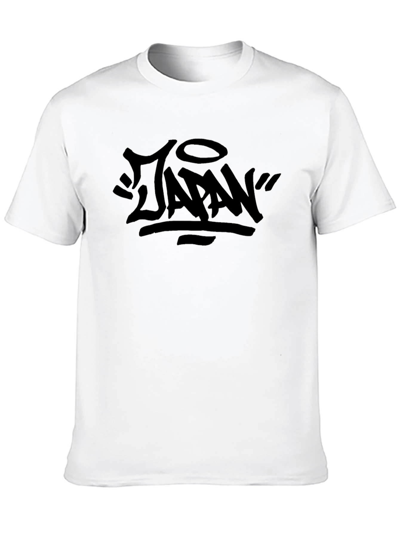 Black Japan Graphic Tee - Casual Streetwear