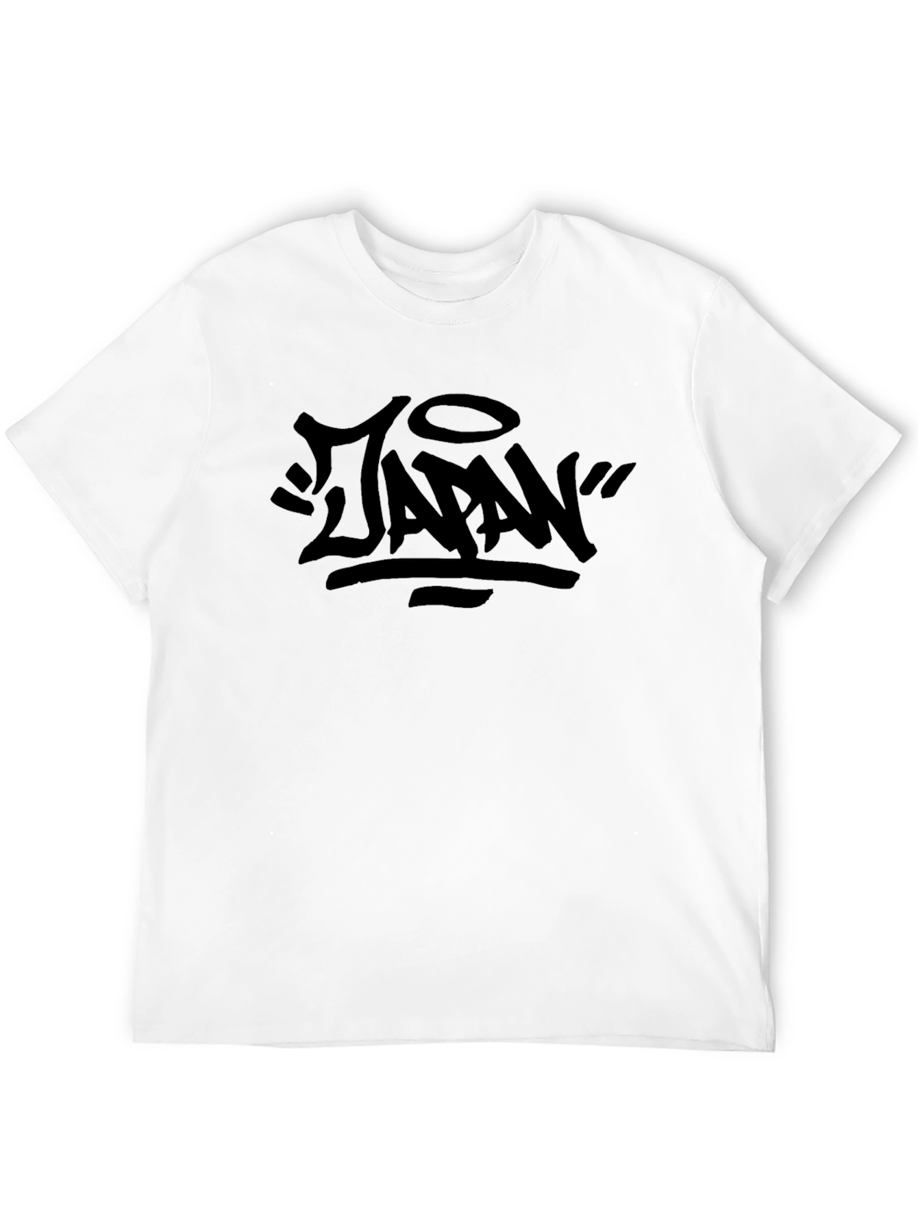 Black Japan Graphic Tee - Casual Streetwear