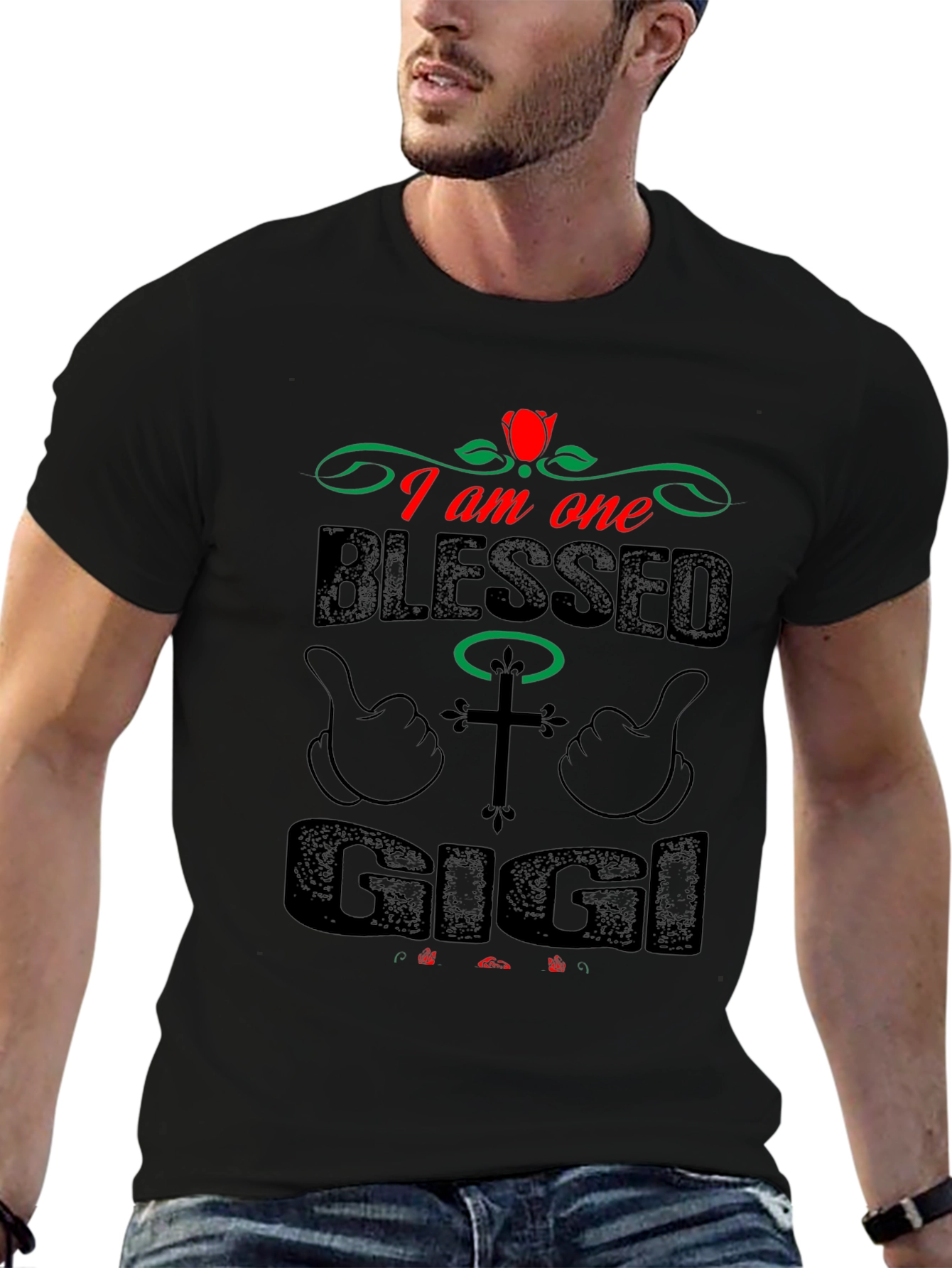 Blessed Gigi T-Shirt - Christian Graphic Tee