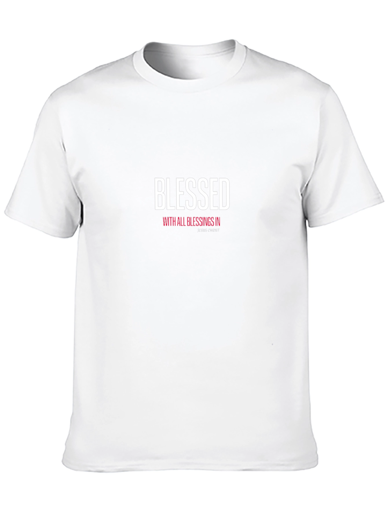 Blessed Graphic Black Tee