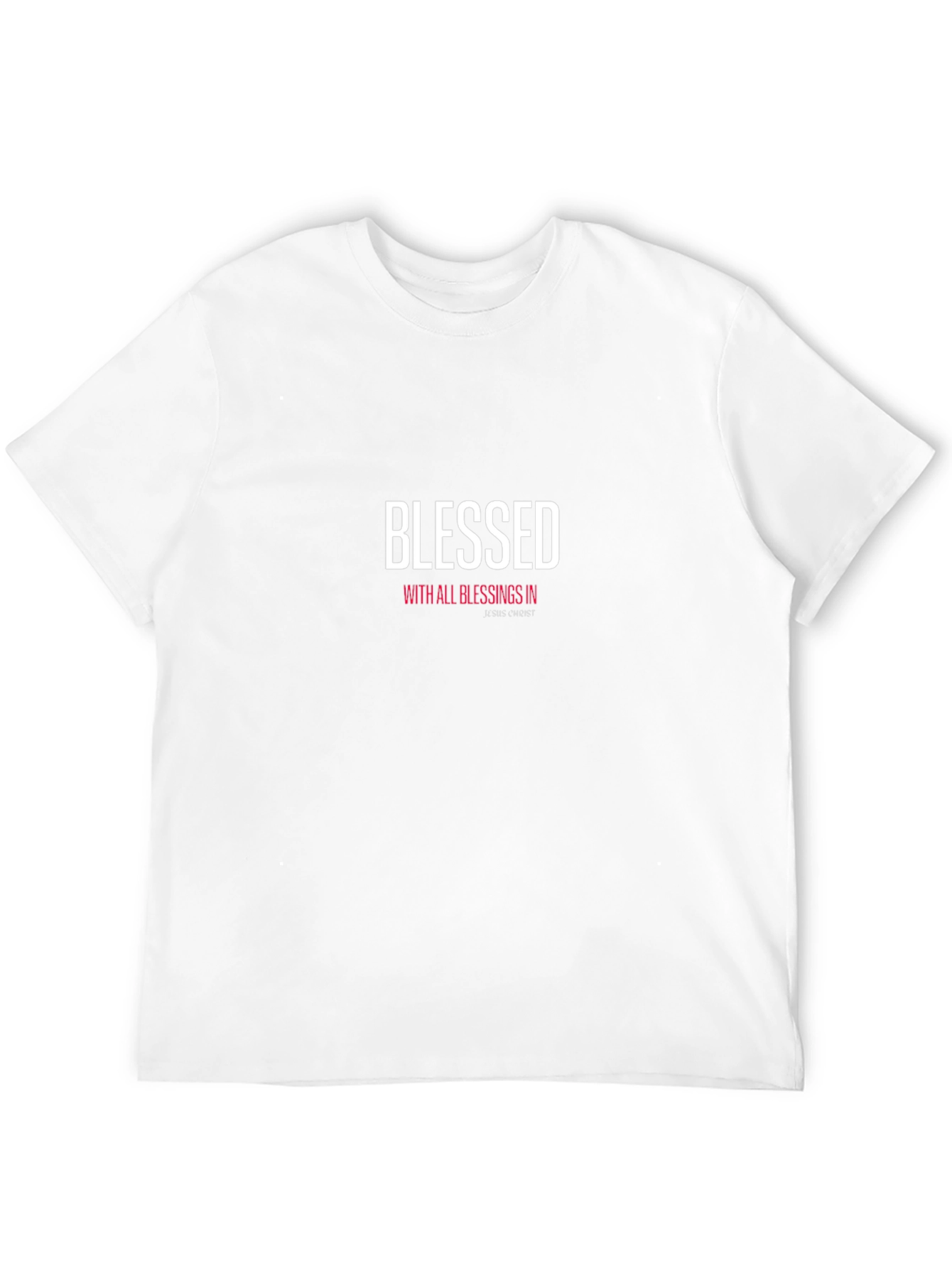 Blessed Graphic Black Tee