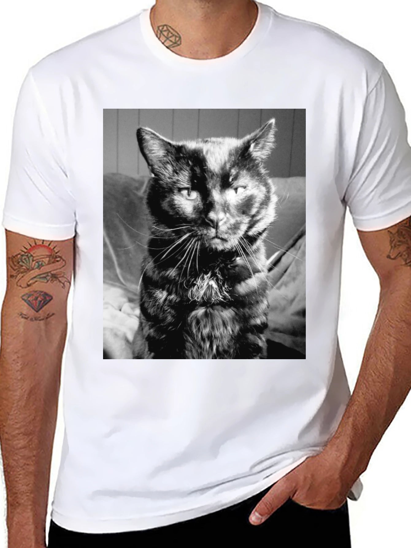 Cool Cat Black T-Shirt