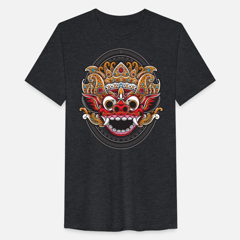 Bali Barong Mask Rangda Witch Ubud Temple Souvenir