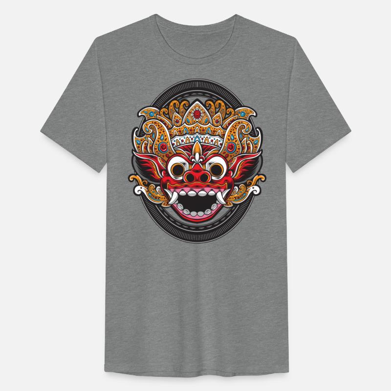Bali Barong Mask Rangda Witch Ubud Temple Souvenir