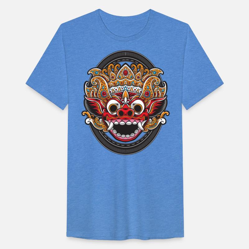 Bali Barong Mask Rangda Witch Ubud Temple Souvenir