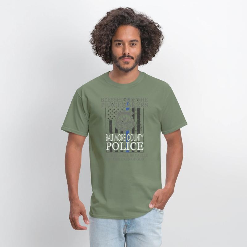 Baltimore County Police Shirt Saint Michael Police Officer Prayer