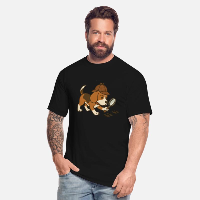 Bark Holmes Beagle Detective Funny Dog Design
