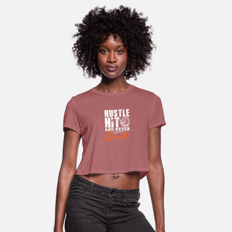 Baseball hustle hit and never quit