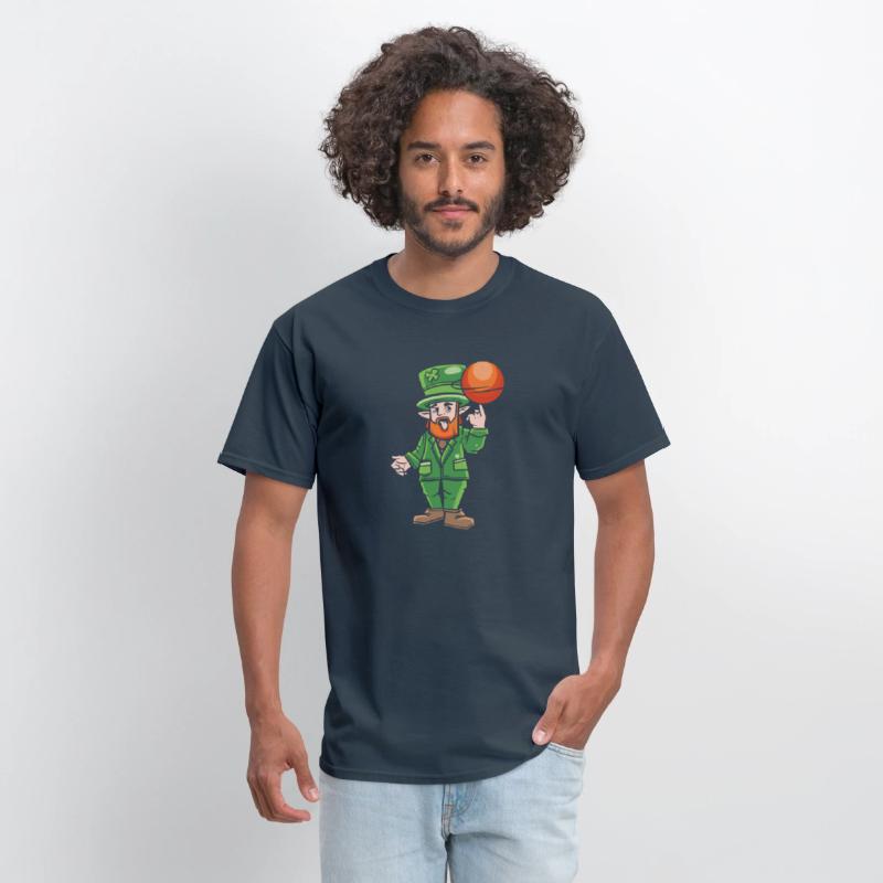 Basketball Leprechaun St Patrick's Day t shirt