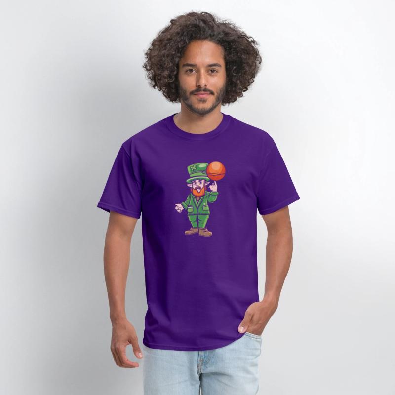 Basketball Leprechaun St Patrick's Day t shirt