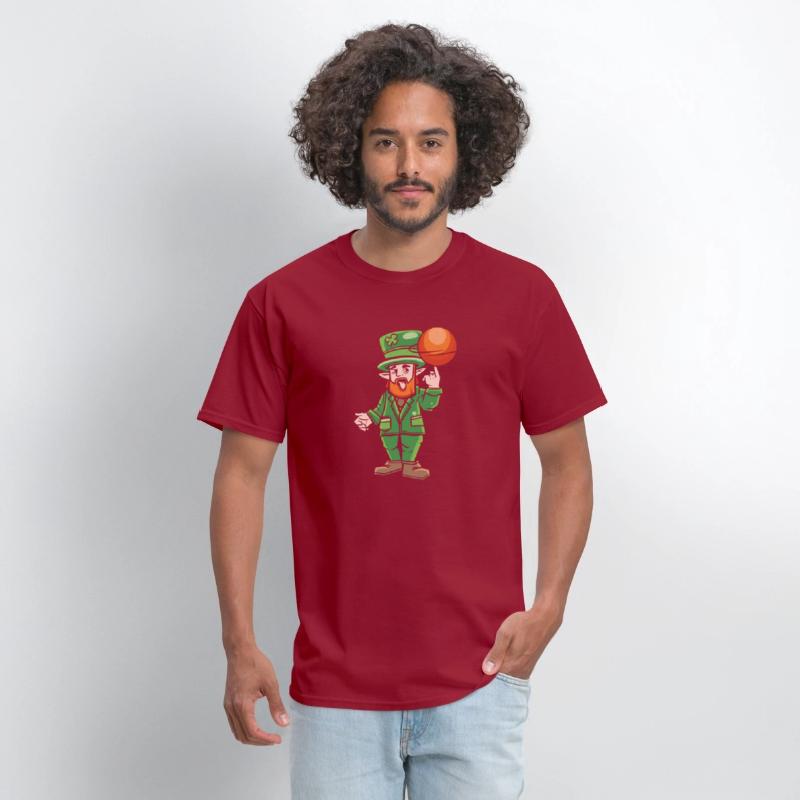 Basketball Leprechaun St Patrick's Day t shirt