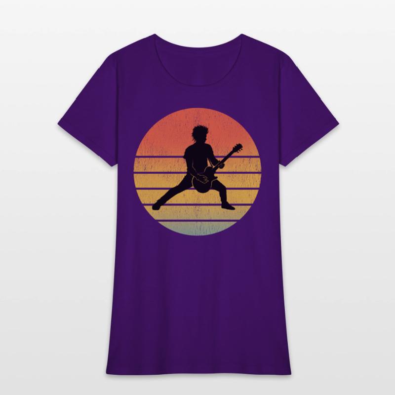 Bass Guitar Player Musician Bassist Vintage Retro